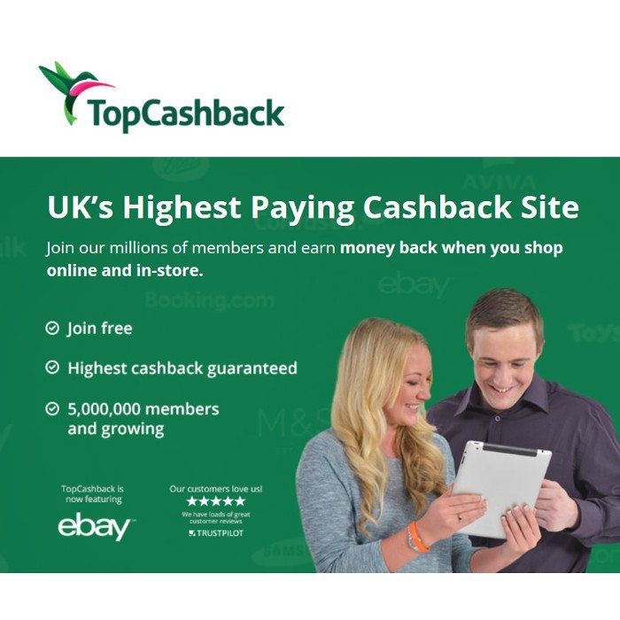 TopCashbackイギリス